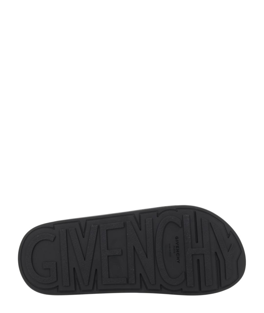 GIVENCHY Черные шлепанцы, фото 7