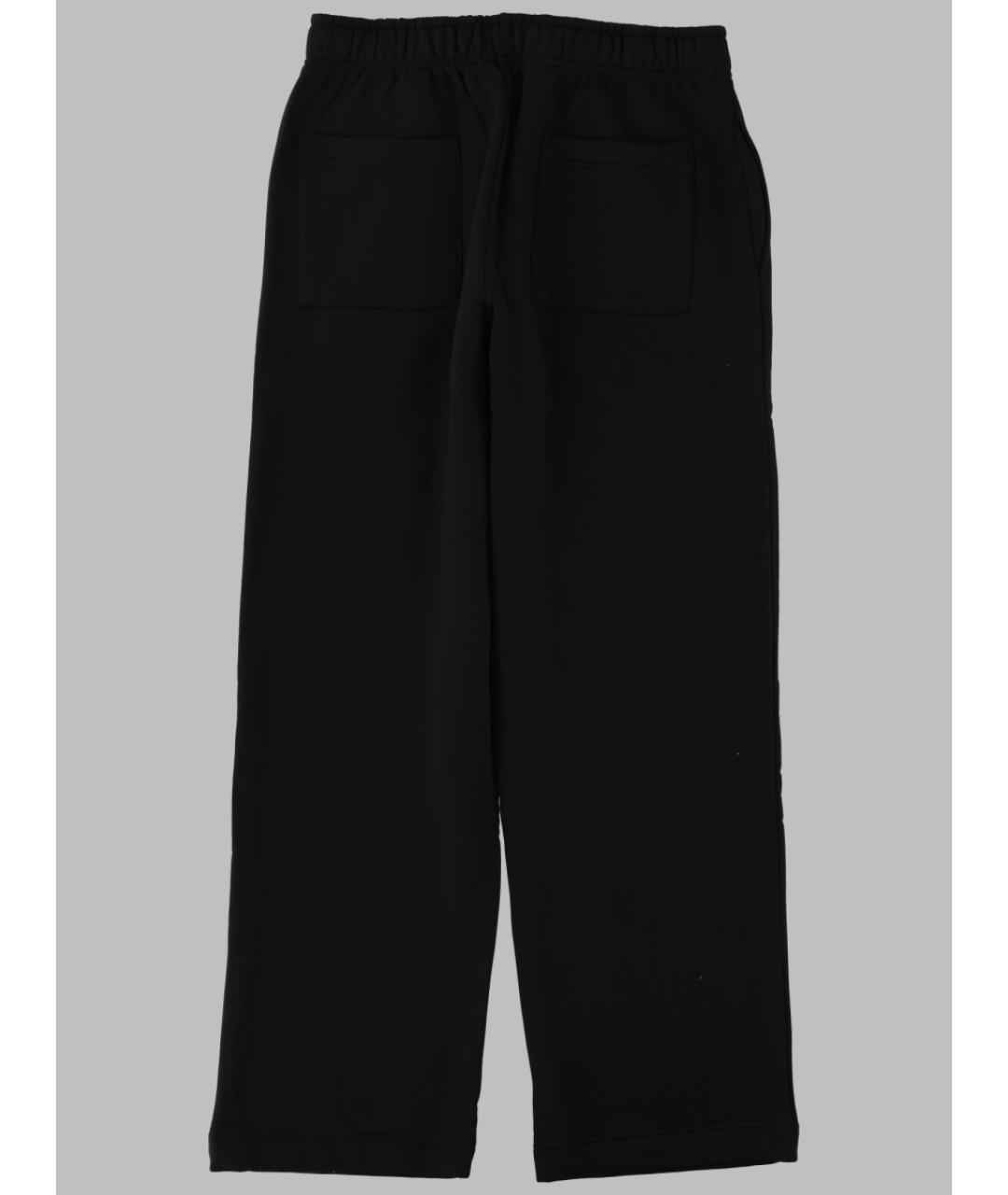 VERSACE JEANS COUTURE Черные хлопковые повседневные брюки, фото 2