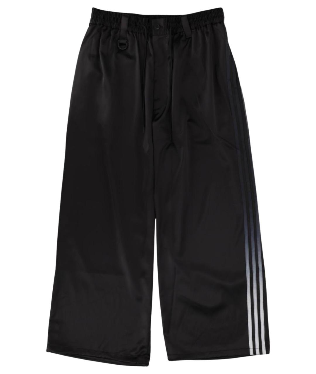 Y-3 Черные полиэстеровые повседневные брюки, фото 1