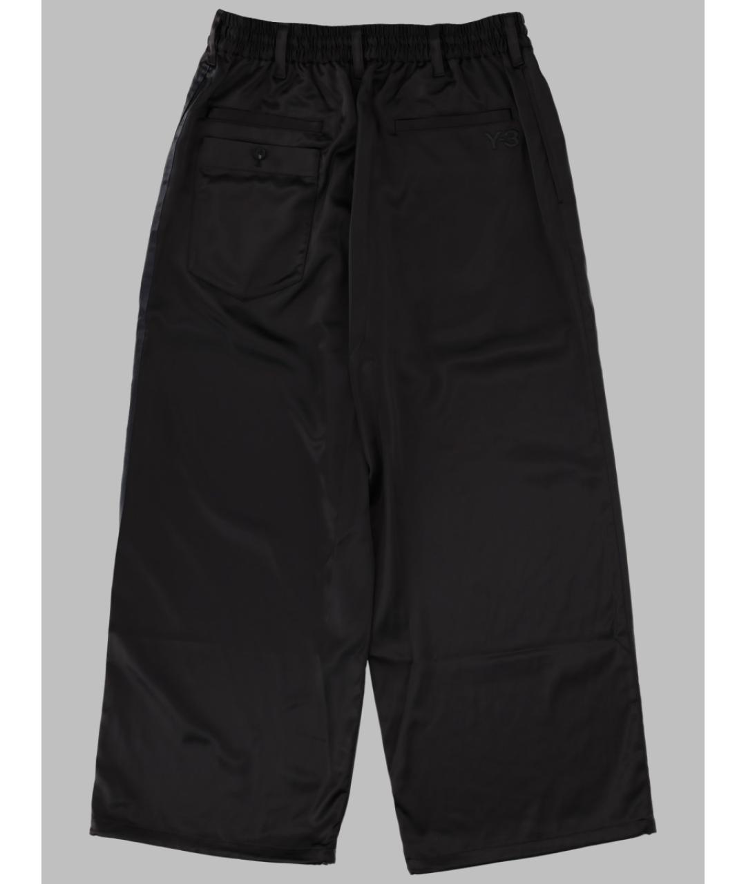 Y-3 Черные полиэстеровые повседневные брюки, фото 2