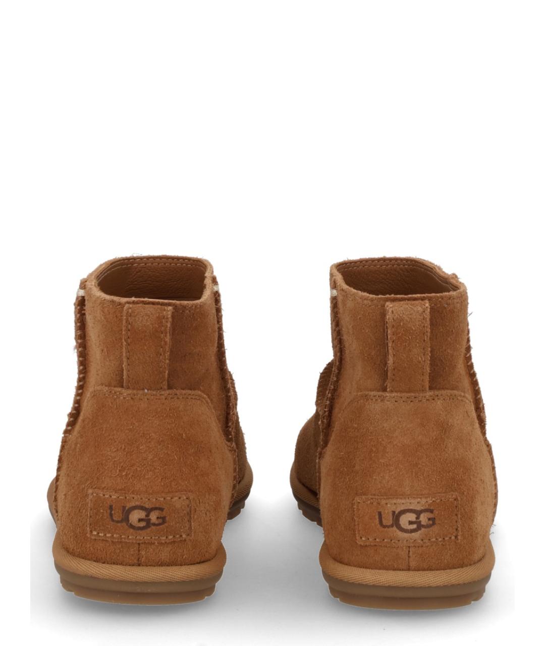 UGG Коричневые замшевые ботинки, фото 2