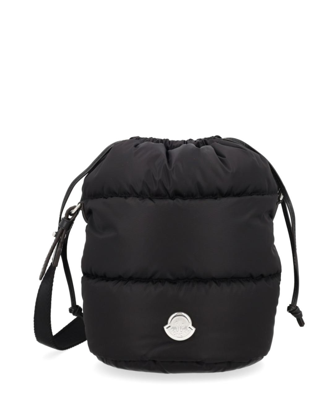 MONCLER Черная нейлоновая сумка через плечо, фото 1