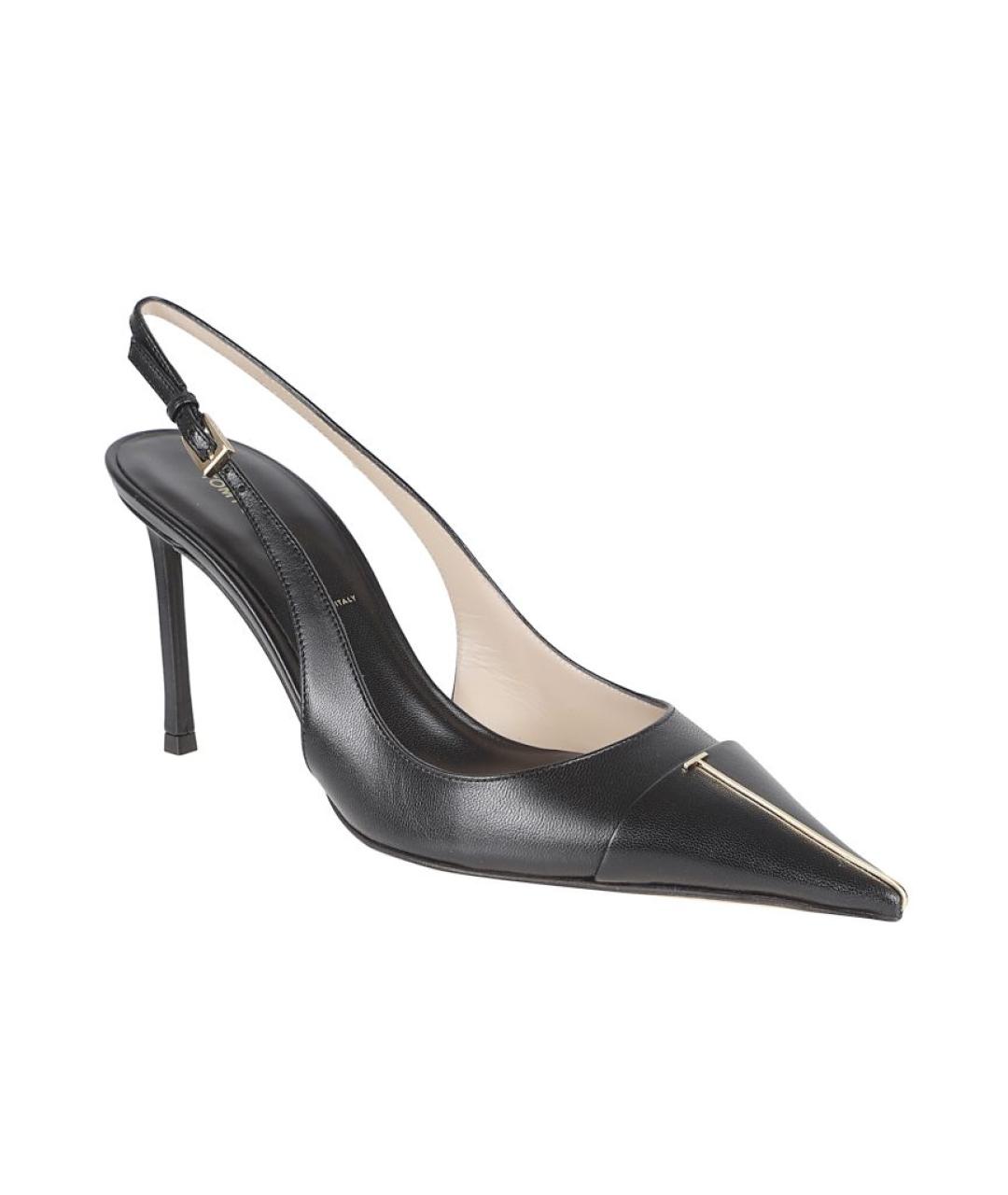 TOM FORD Черные кожаные туфли, фото 4