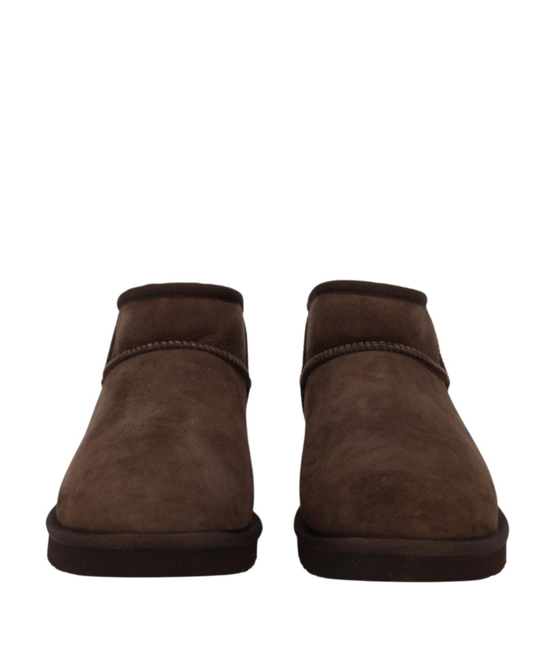 UGG Коричневые замшевые низкие ботинки, фото 1