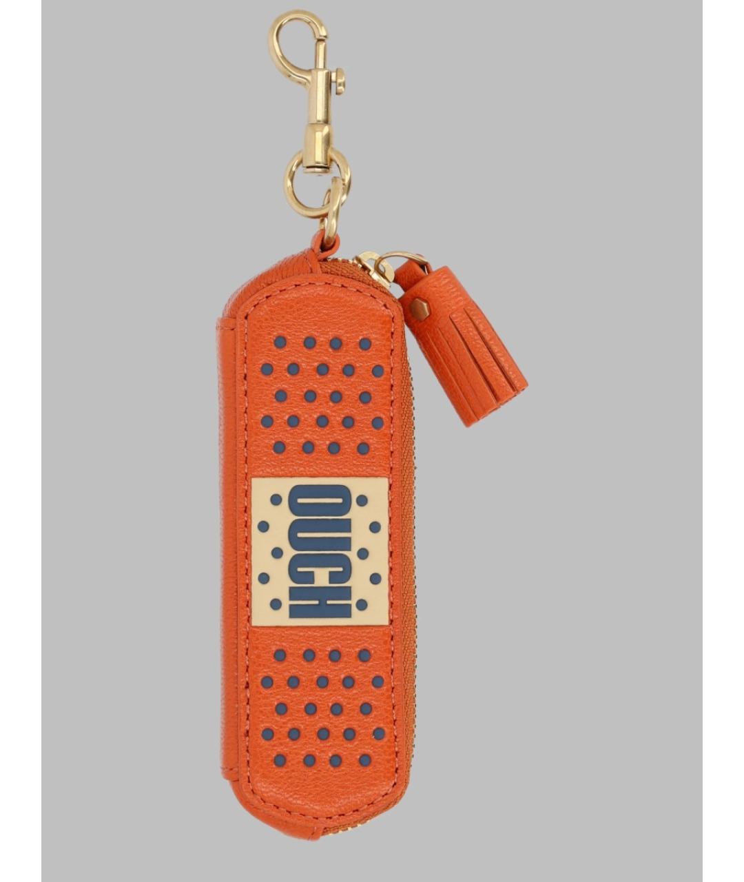 ANYA HINDMARCH Оранжевый брелок, фото 3