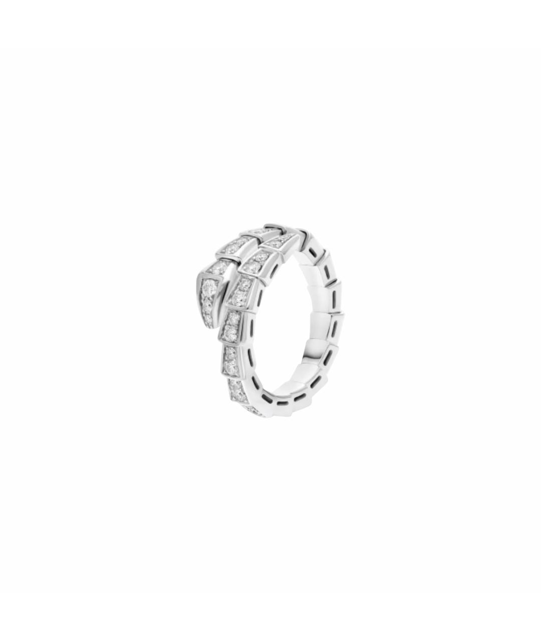 BVLGARI Белое кольцо из белого золота, фото 1