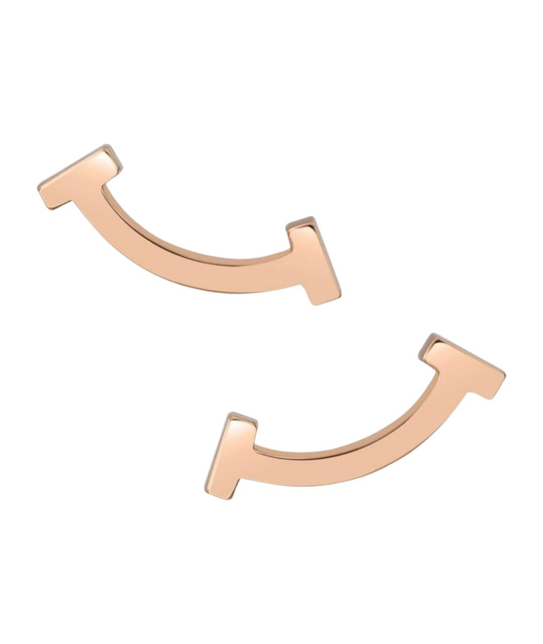 TIFFANY&CO Розовые серьги из розового золота, фото 1