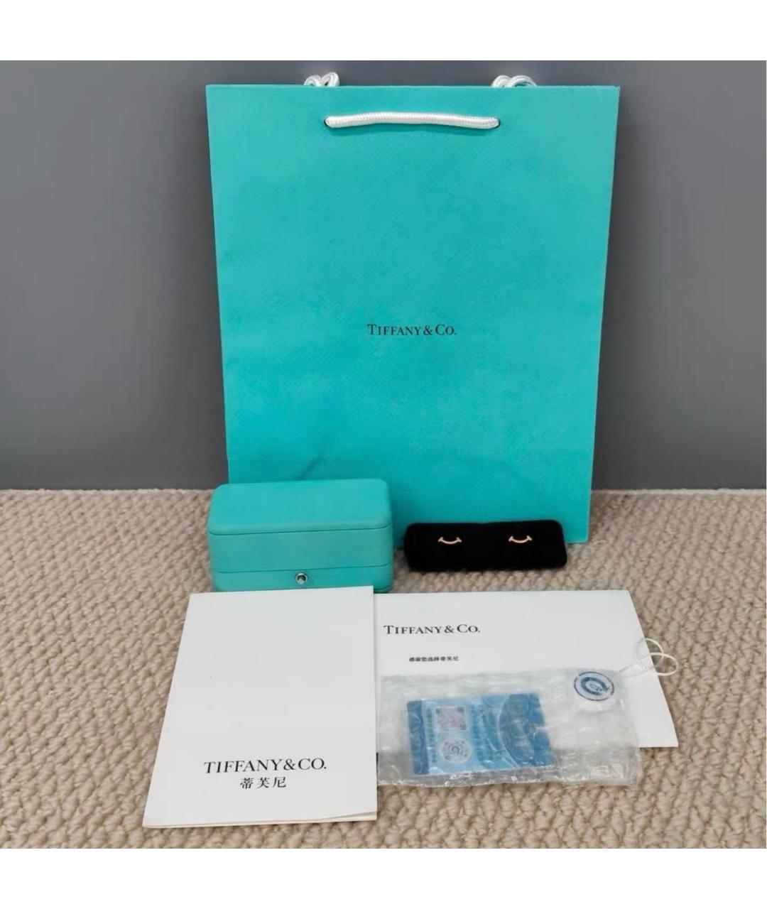 TIFFANY&CO Розовые серьги из розового золота, фото 2