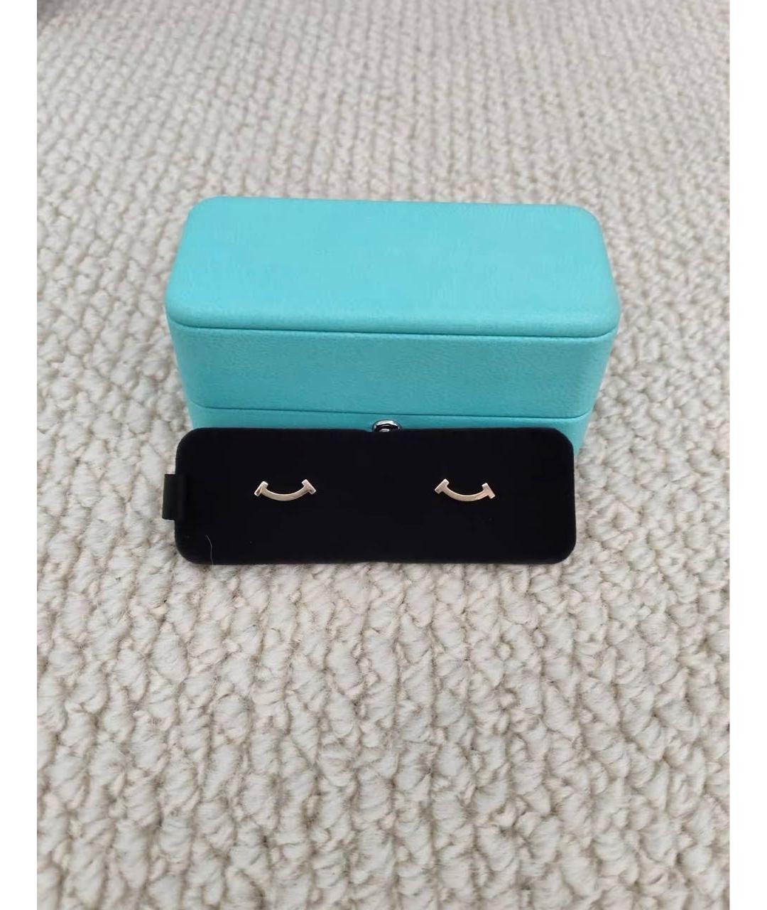 TIFFANY&CO Розовые серьги из розового золота, фото 3