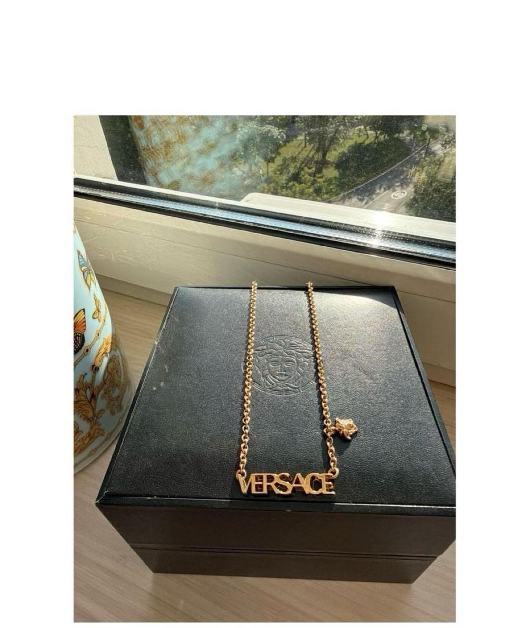 VERSACE Золотая подвеска, фото 6