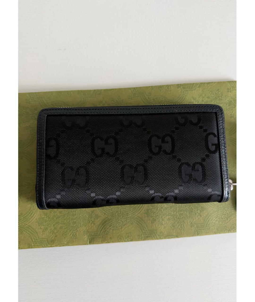 GUCCI Черный кошелек, фото 2