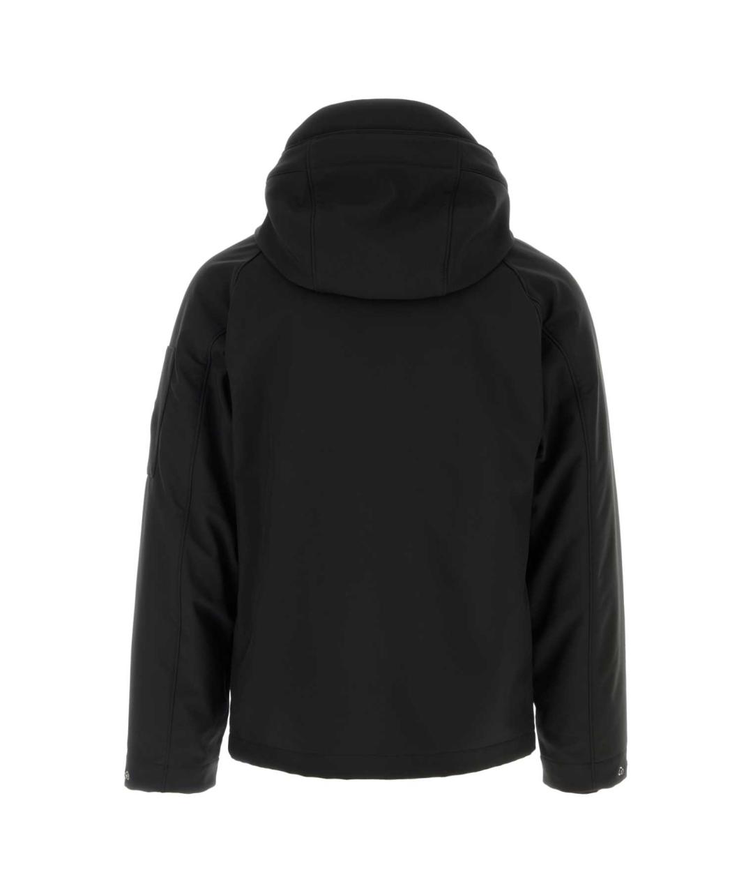 CP COMPANY Черная полиэстеровая куртка, фото 2