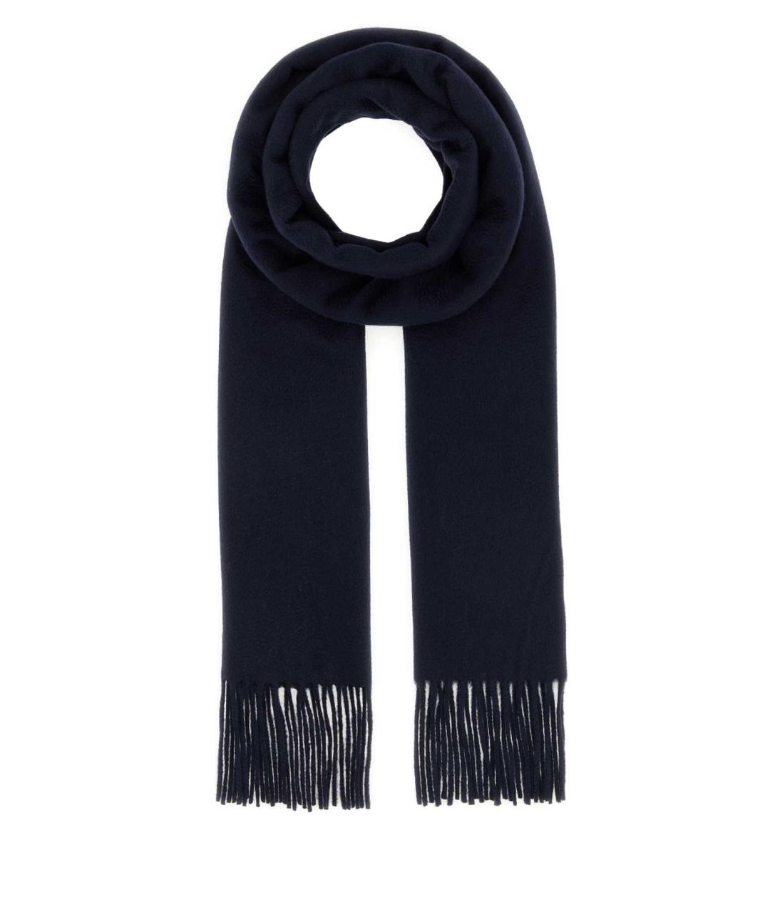 MAX MARA Синий кашемировый шарф, фото 1