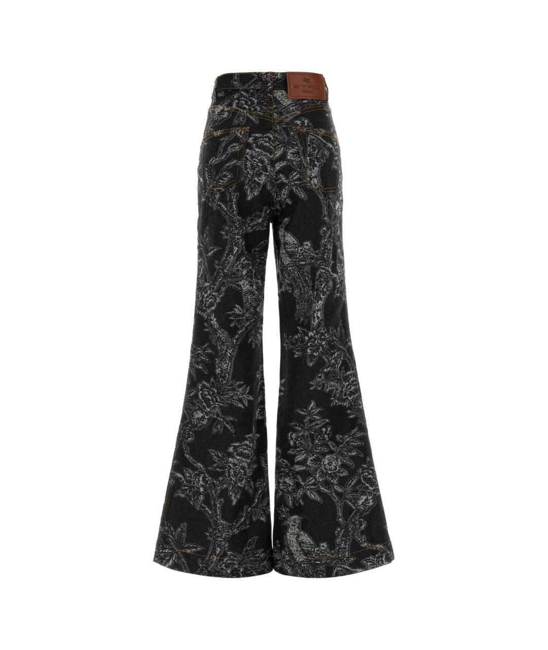 ETRO Мульти хлопковые джинсы клеш, фото 2