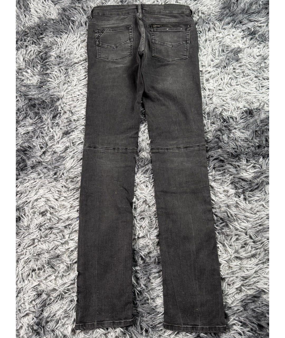 ZADIG & VOLTAIRE Черные хлопковые джинсы скинни, фото 2
