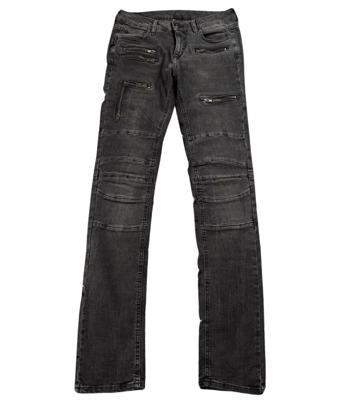 ZADIG & VOLTAIRE Черные хлопковые джинсы скинни, фото 1