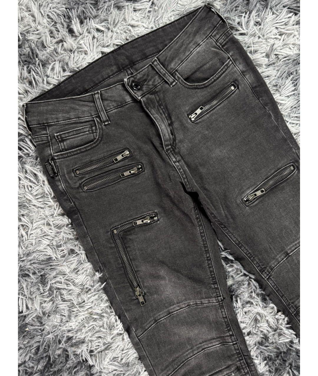 ZADIG & VOLTAIRE Черные хлопковые джинсы скинни, фото 3