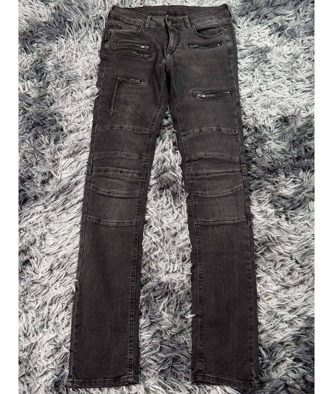 ZADIG & VOLTAIRE Черные хлопковые джинсы скинни, фото 7