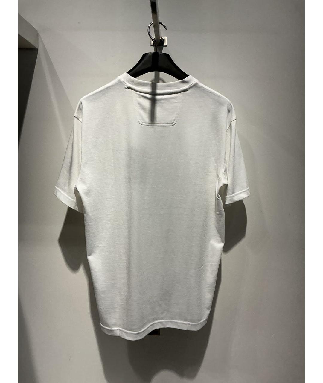 HUGO BOSS Белая хлопковая футболка, фото 4