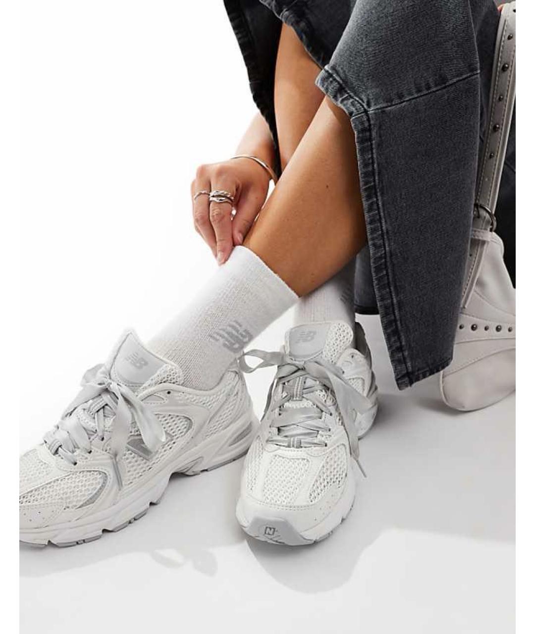 NEW BALANCE Серые текстильные кроссовки, фото 2