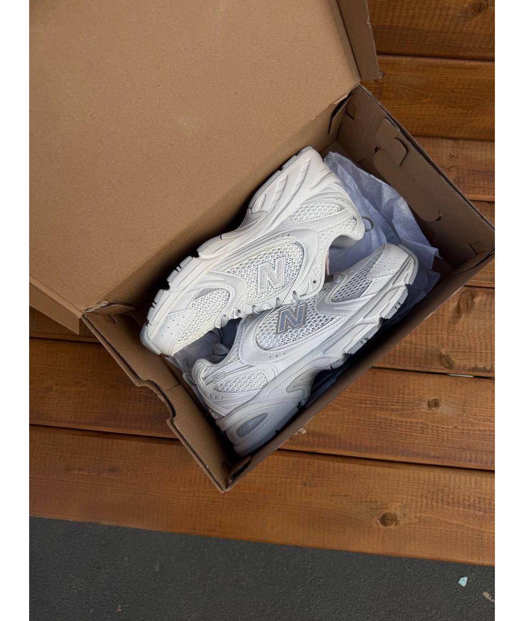 NEW BALANCE Серые текстильные кроссовки, фото 6