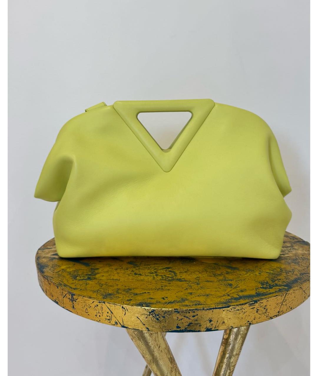 BOTTEGA VENETA Зеленая кожаная сумка через плечо, фото 6