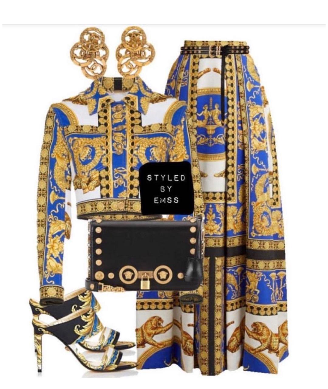 VERSACE Мульти хлопковая куртка, фото 7
