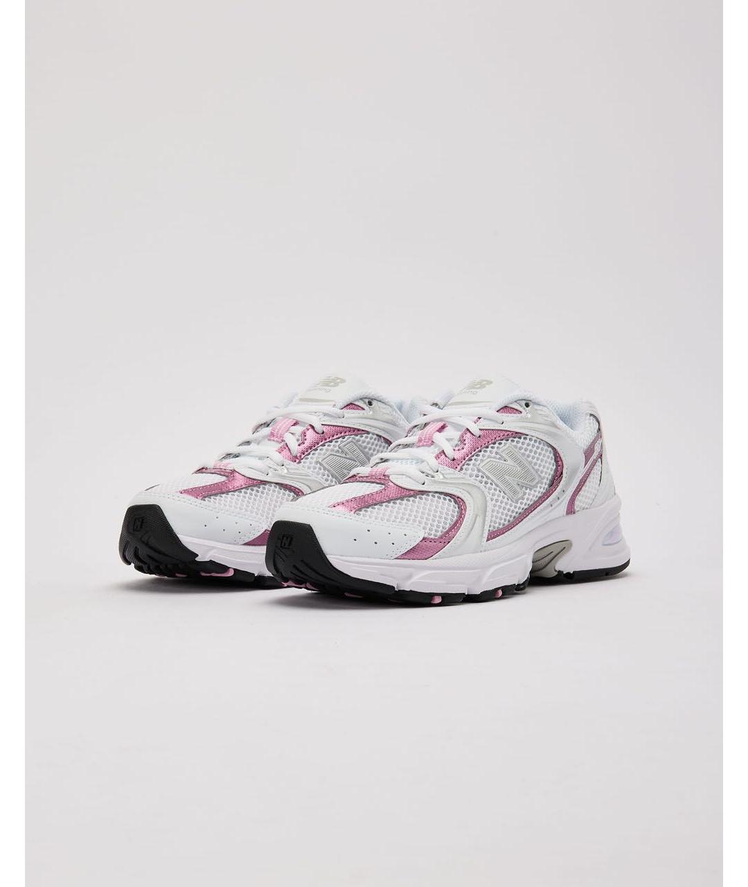 NEW BALANCE Белые текстильные кроссовки, фото 2