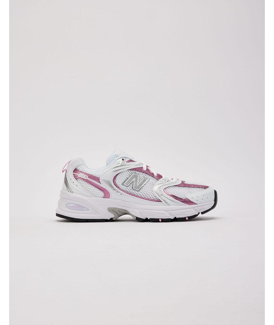 NEW BALANCE Белые текстильные кроссовки, фото 8