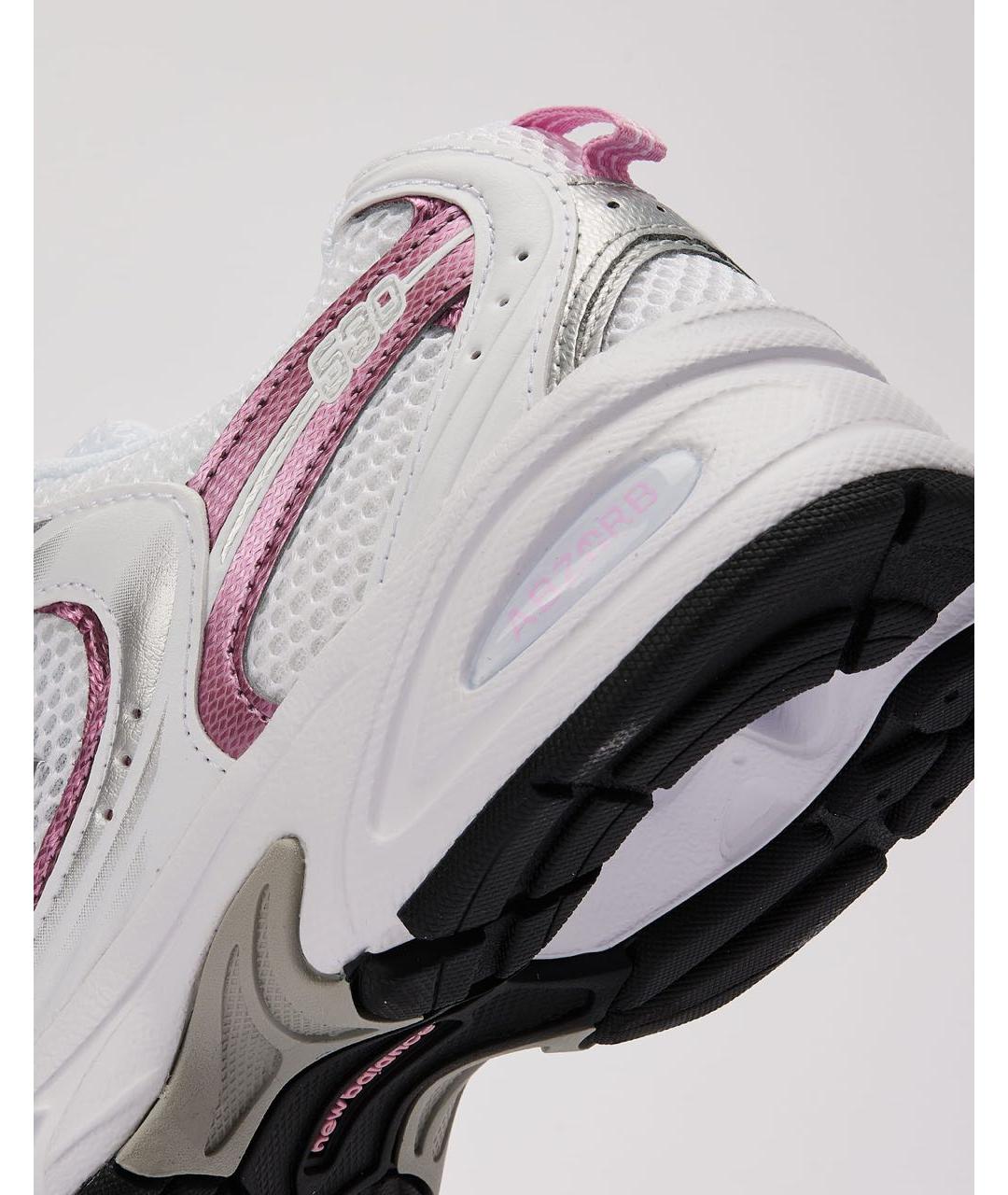 NEW BALANCE Белые текстильные кроссовки, фото 4