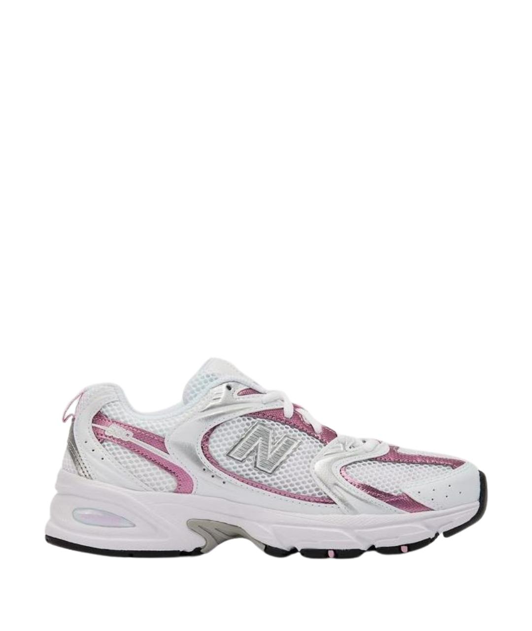 NEW BALANCE Белые текстильные кроссовки, фото 1