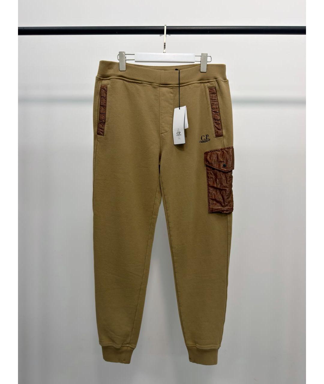 CP COMPANY Хаки хлопковые повседневные брюки, фото 5