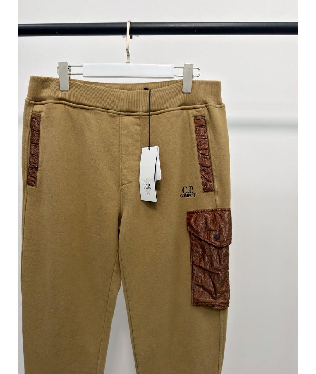 CP COMPANY Хаки хлопковые повседневные брюки, фото 2