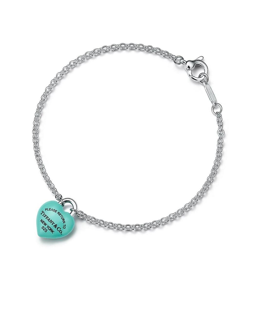 TIFFANY&CO Серебряный серебряный браслет, фото 4