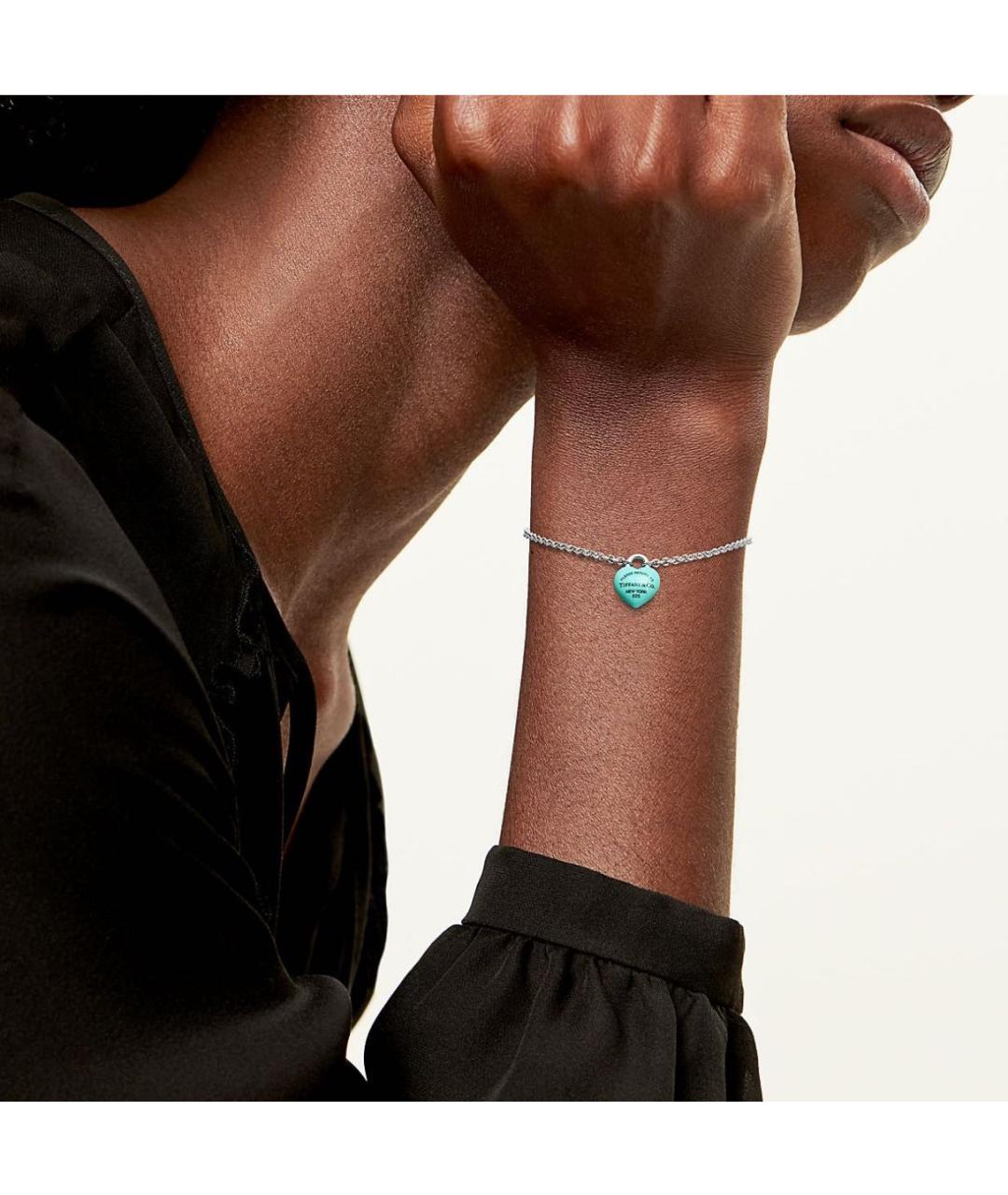 TIFFANY&CO Серебряный серебряный браслет, фото 2