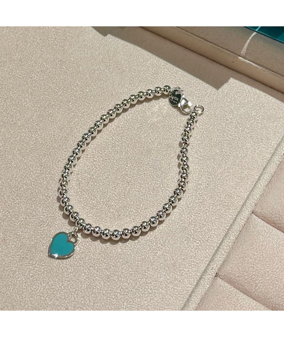 TIFFANY&CO Серебряный серебряный браслет, фото 4