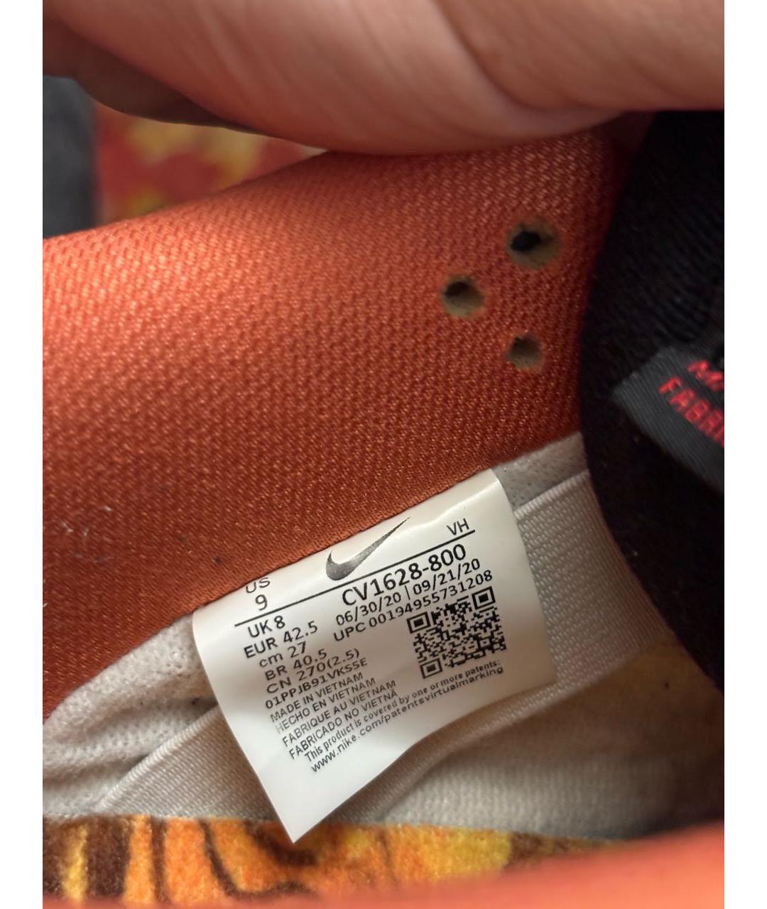 NIKE Мульти кожаные низкие кроссовки / кеды, фото 6