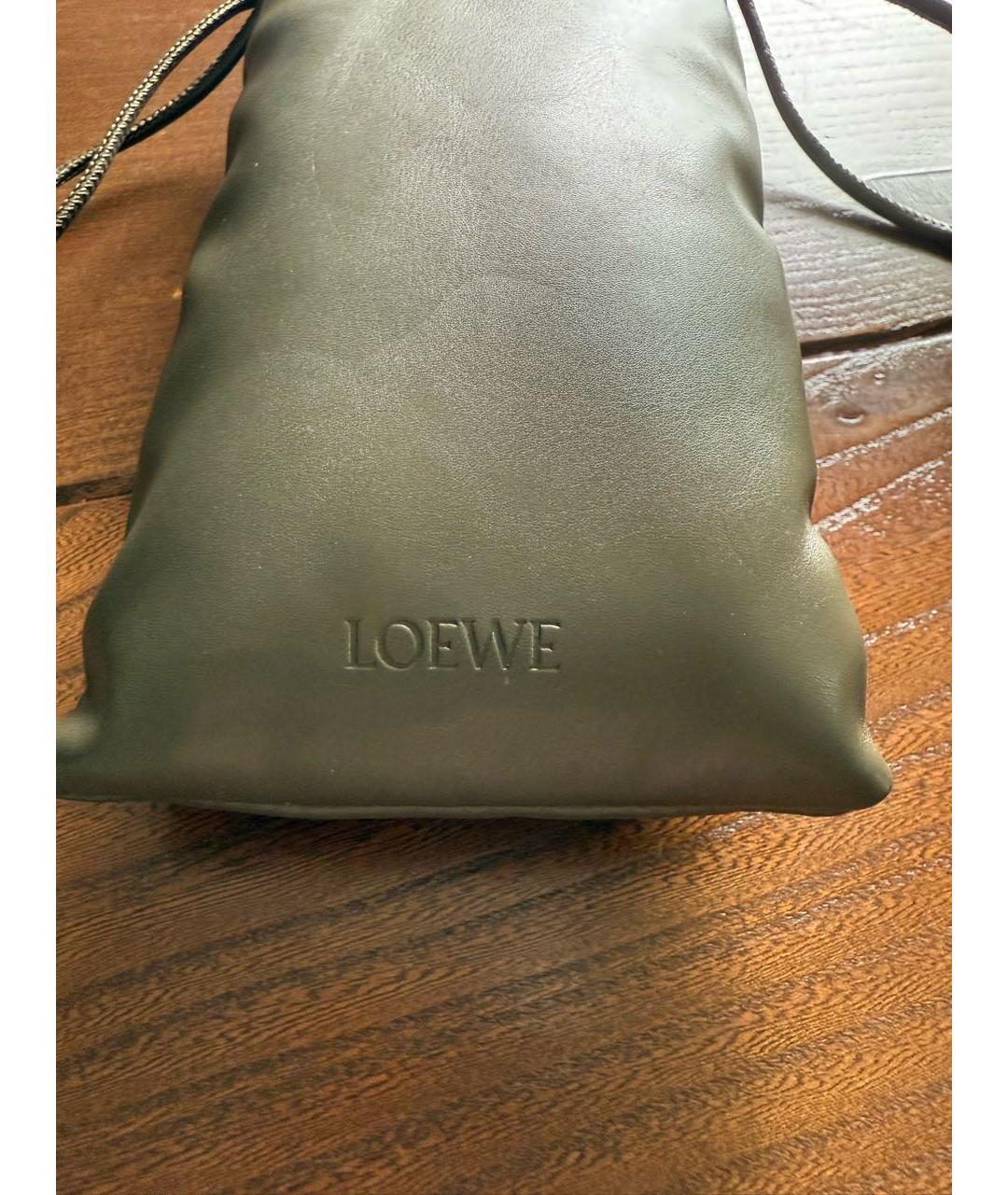LOEWE Коричневые пластиковые солнцезащитные очки, фото 4