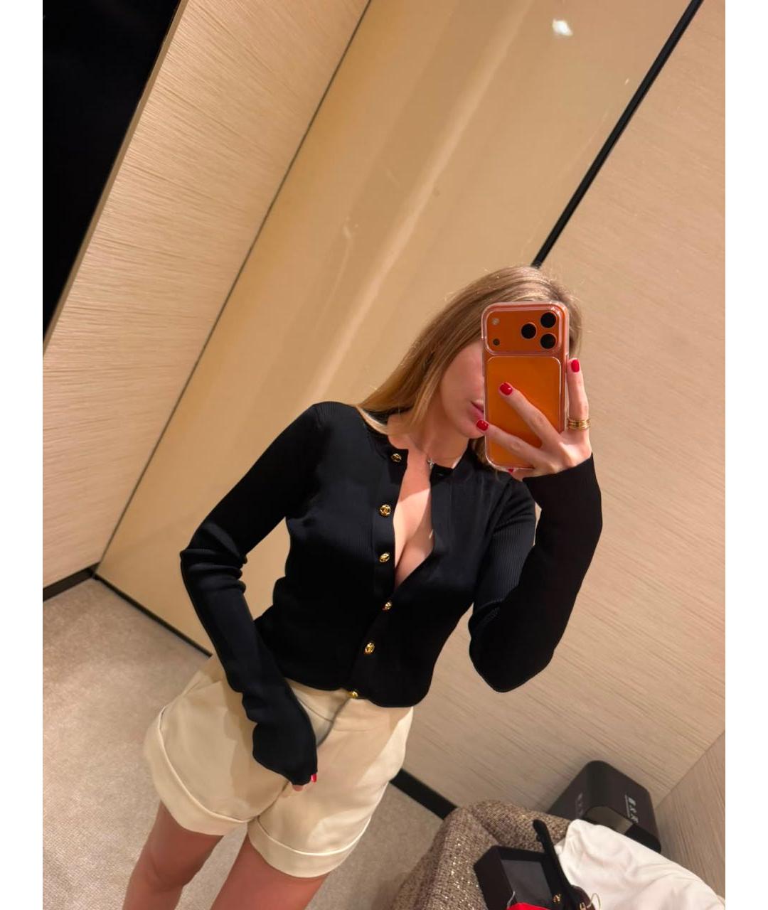 CHANEL Черная водолазка, фото 4