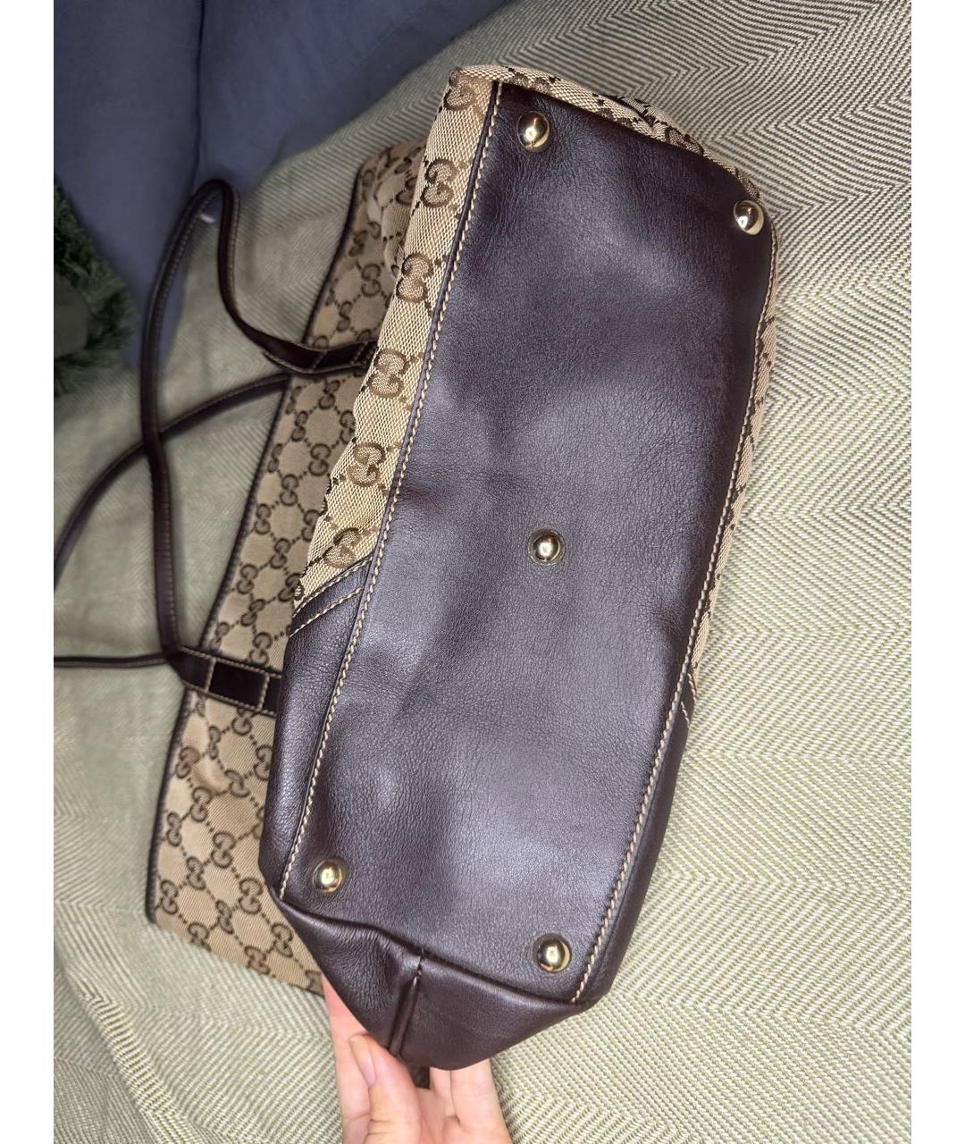 GUCCI Тканевая сумка тоут, фото 4
