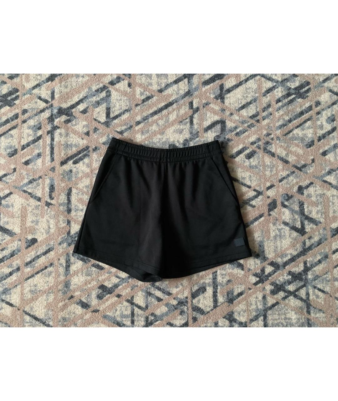 ACNE STUDIOS Черные хлопковые шорты, фото 6