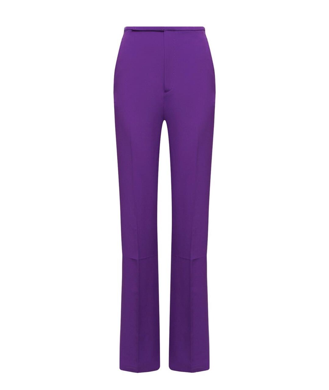 №21 Фиолетовый ацетатный костюм с брюками, фото 2