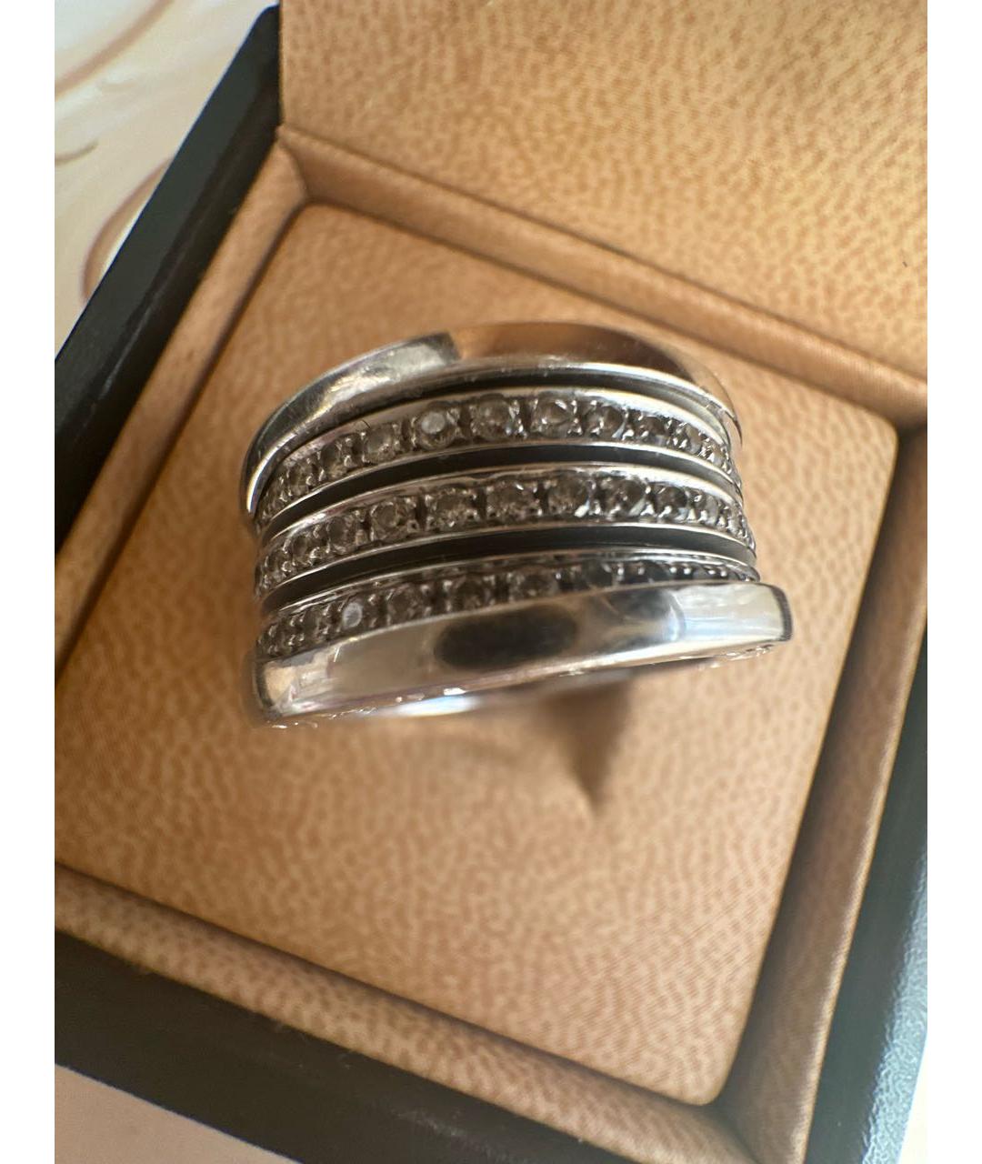 BVLGARI Белое кольцо из белого золота, фото 4