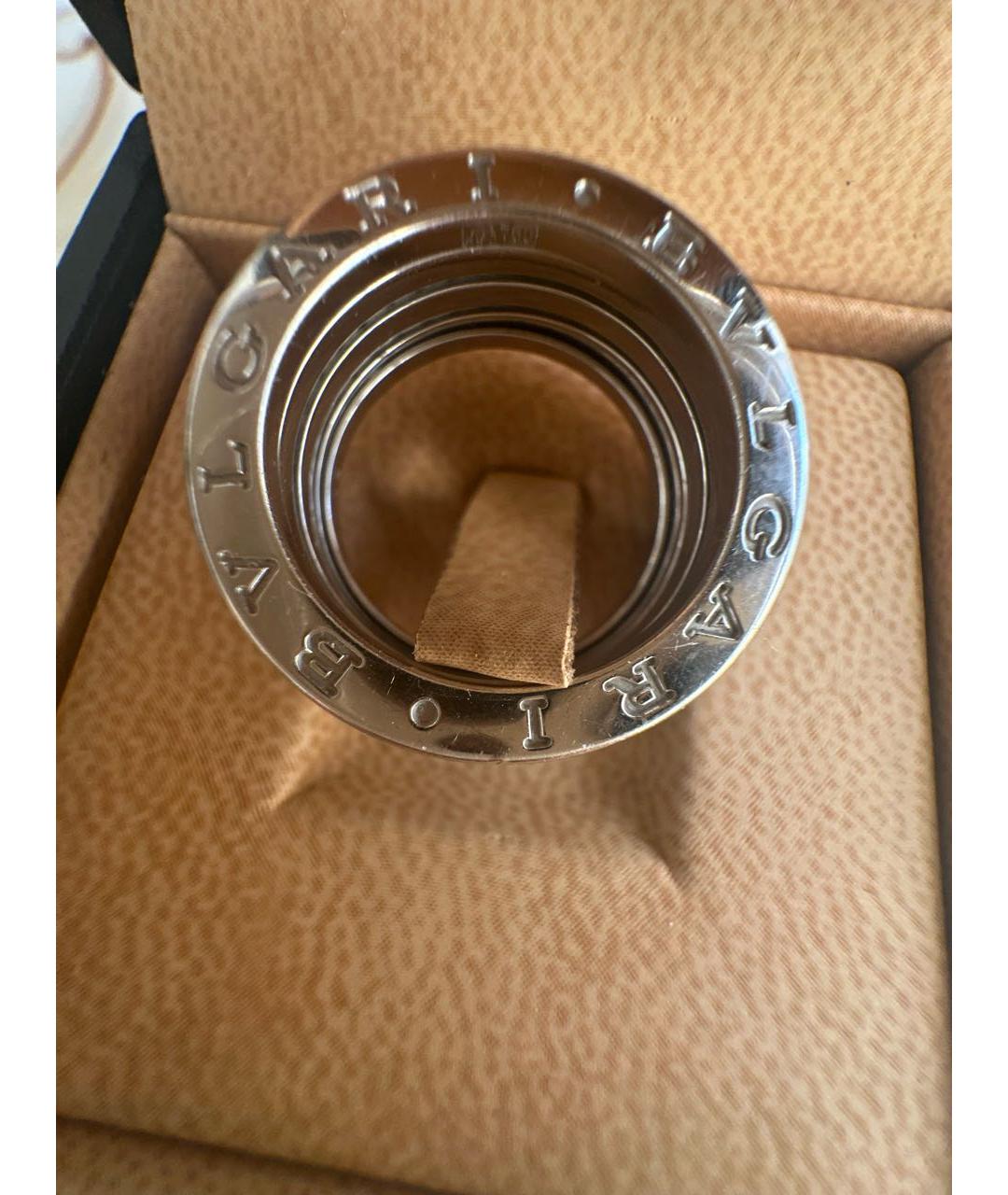 BVLGARI Белое кольцо из белого золота, фото 3