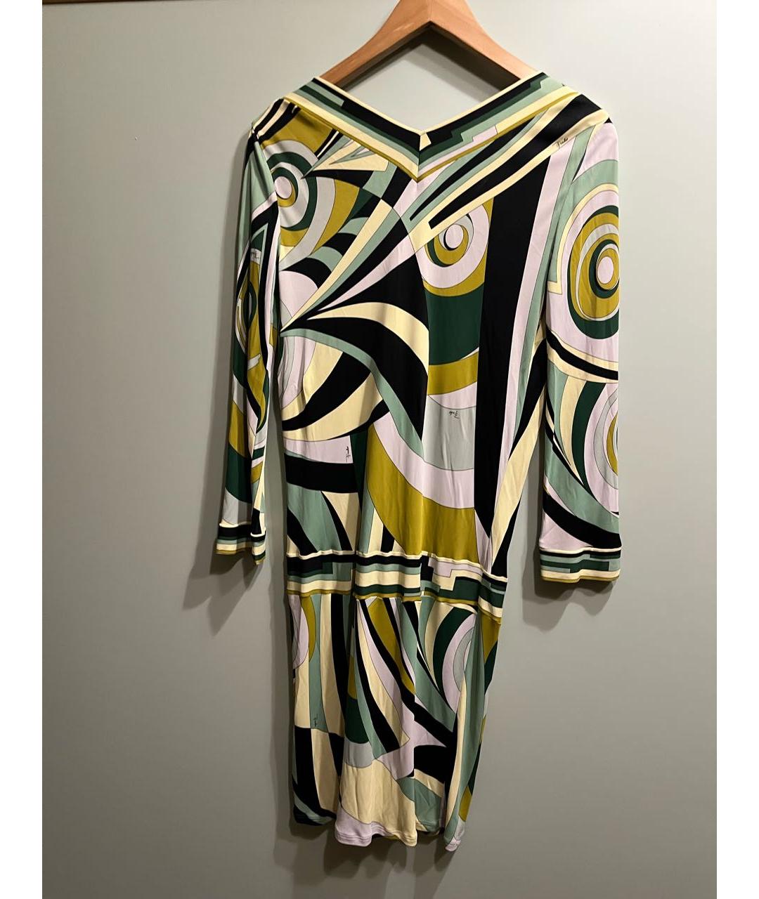 EMILIO PUCCI Мульти повседневное платье, фото 2