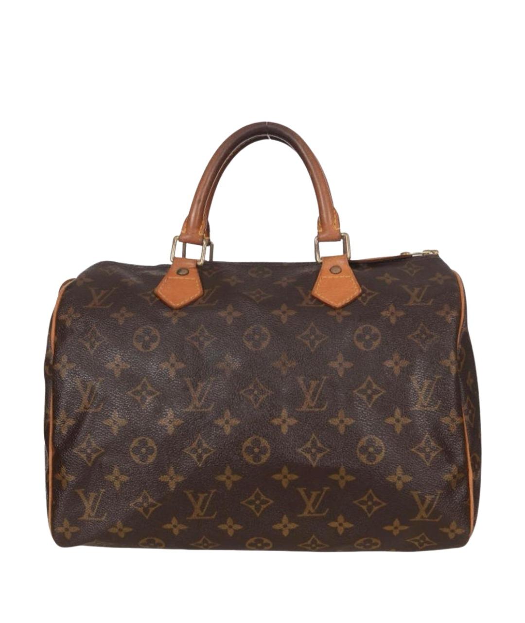 LOUIS VUITTON Коричневая канва сумка тоут, фото 1