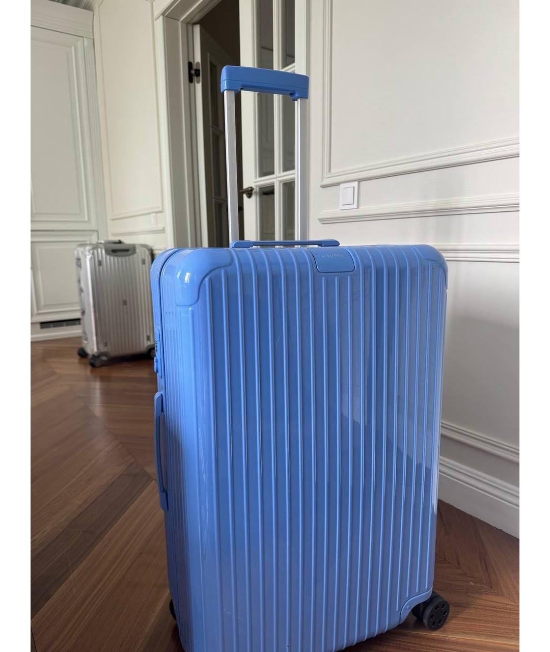 Rimowa Синий чемодан, фото 5