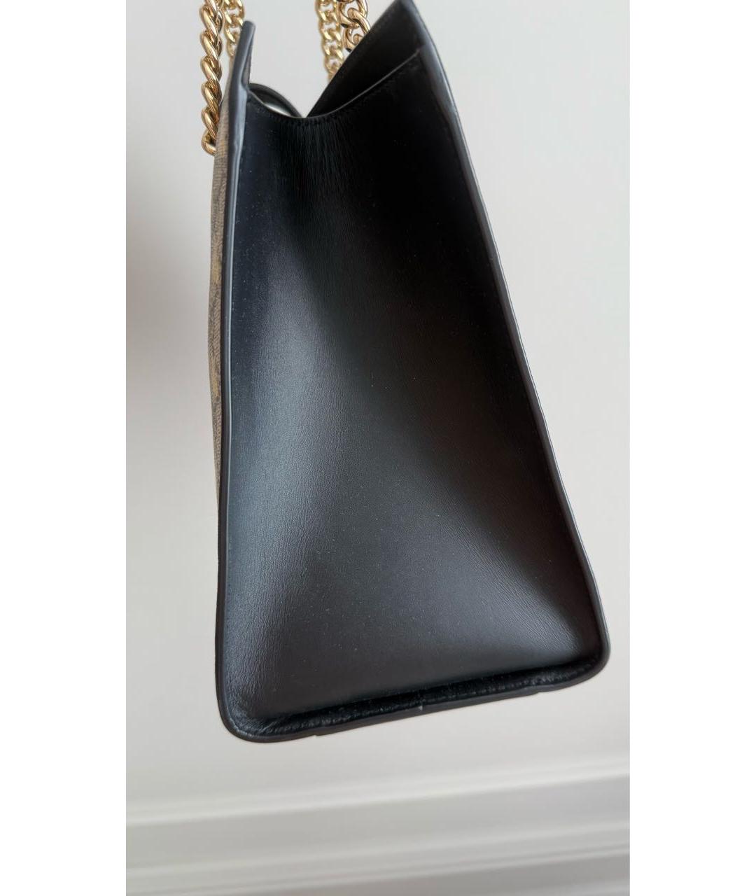 GUCCI Бежевая канва сумка с короткими ручками, фото 4