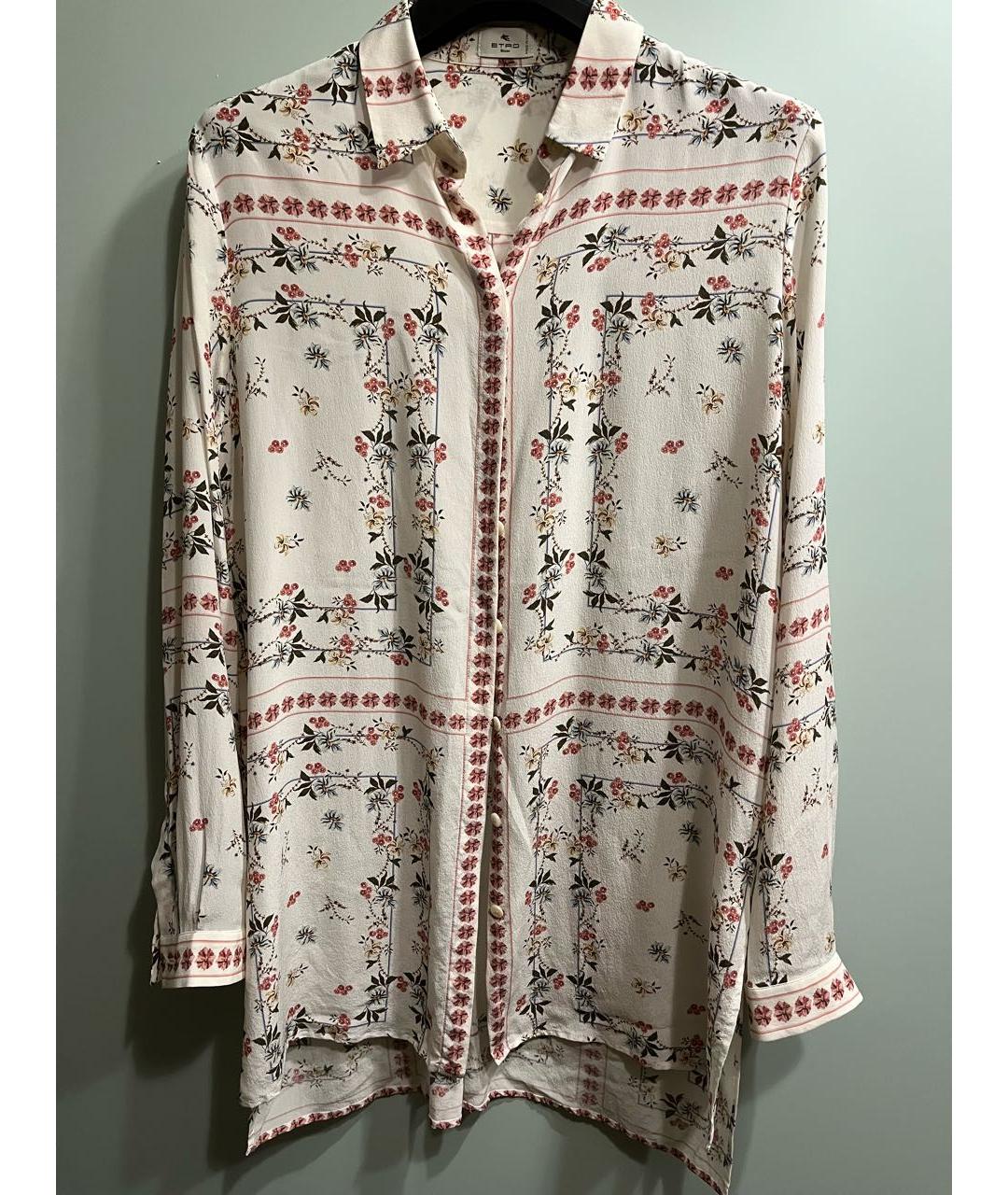 ETRO Мульти шелковая блузы, фото 8
