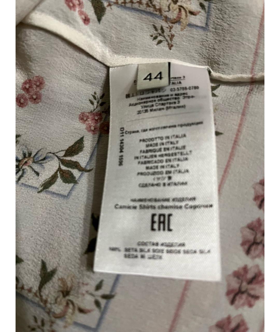ETRO Мульти шелковая блузы, фото 7
